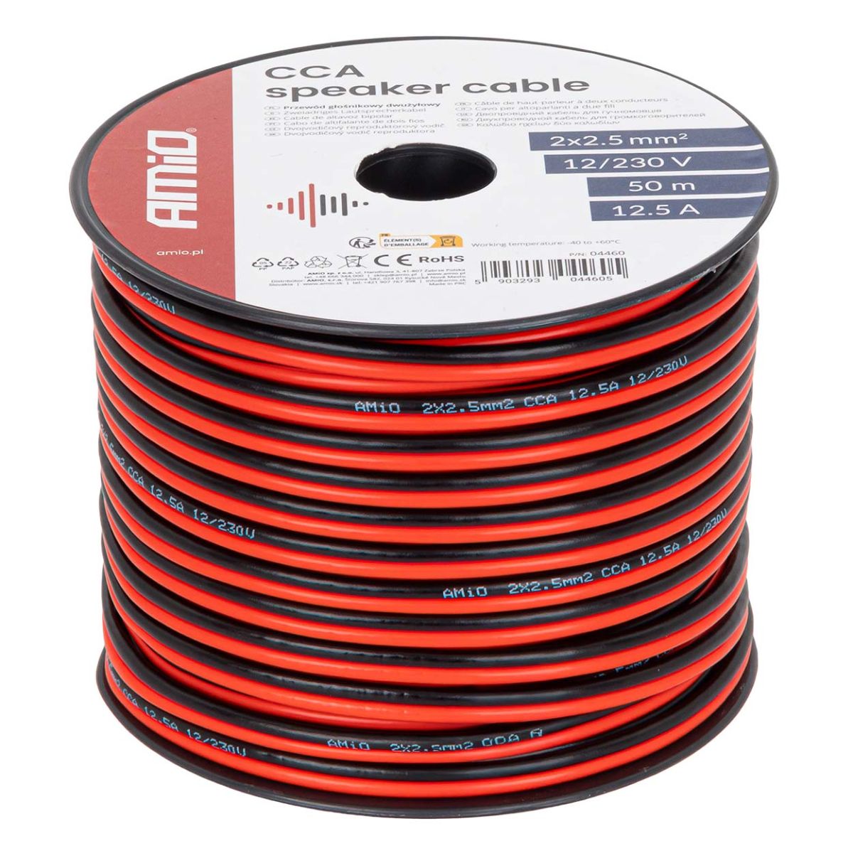 CCA Vads 2x2.5mm2 50m 12