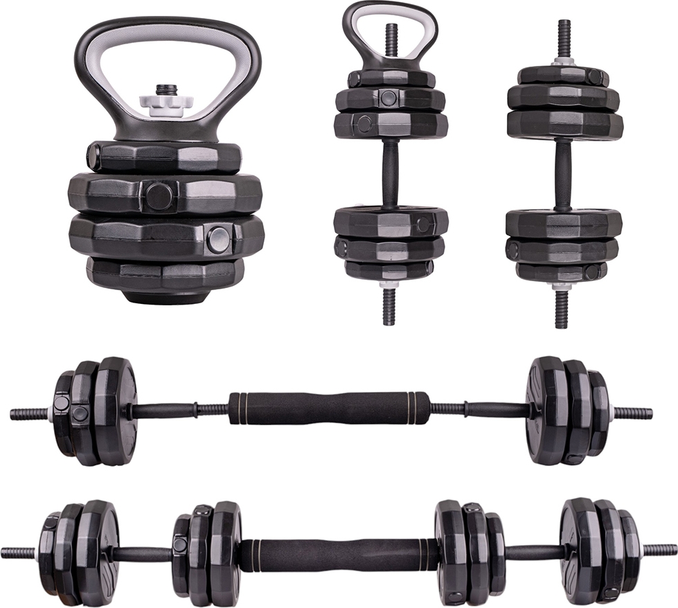 Cementa hanteļu komplekts inSPORTline ON-X 6-in-1