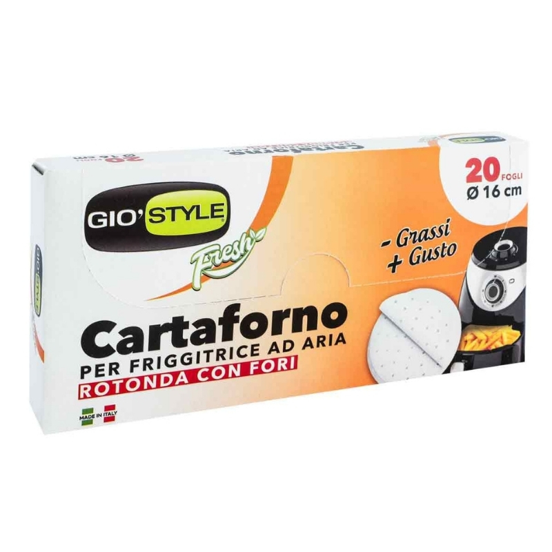 GioStyle Cepampapīra loksnes 20 gab. Ø16cm
