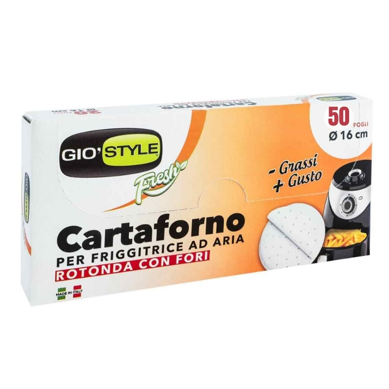 GioStyle Cepampapīra loksnes 50 gab. Ø16cm