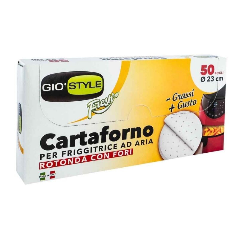 GioStyle Cepampapīra loksnes 50 gab. Ø23cm