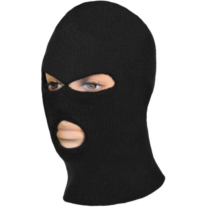 Cepure-maska Balaklava3 kokvilna melna (IKL121012N) |