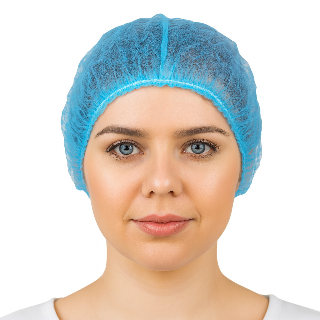 Cepurīte , PP, 51cm, zila, 100gab., (16iep/kastē)