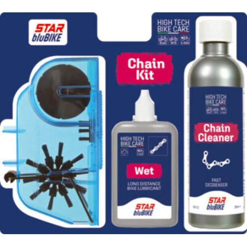 STARBLUBIKE Chain Kit (Wet 75ml/Chain Cleaner