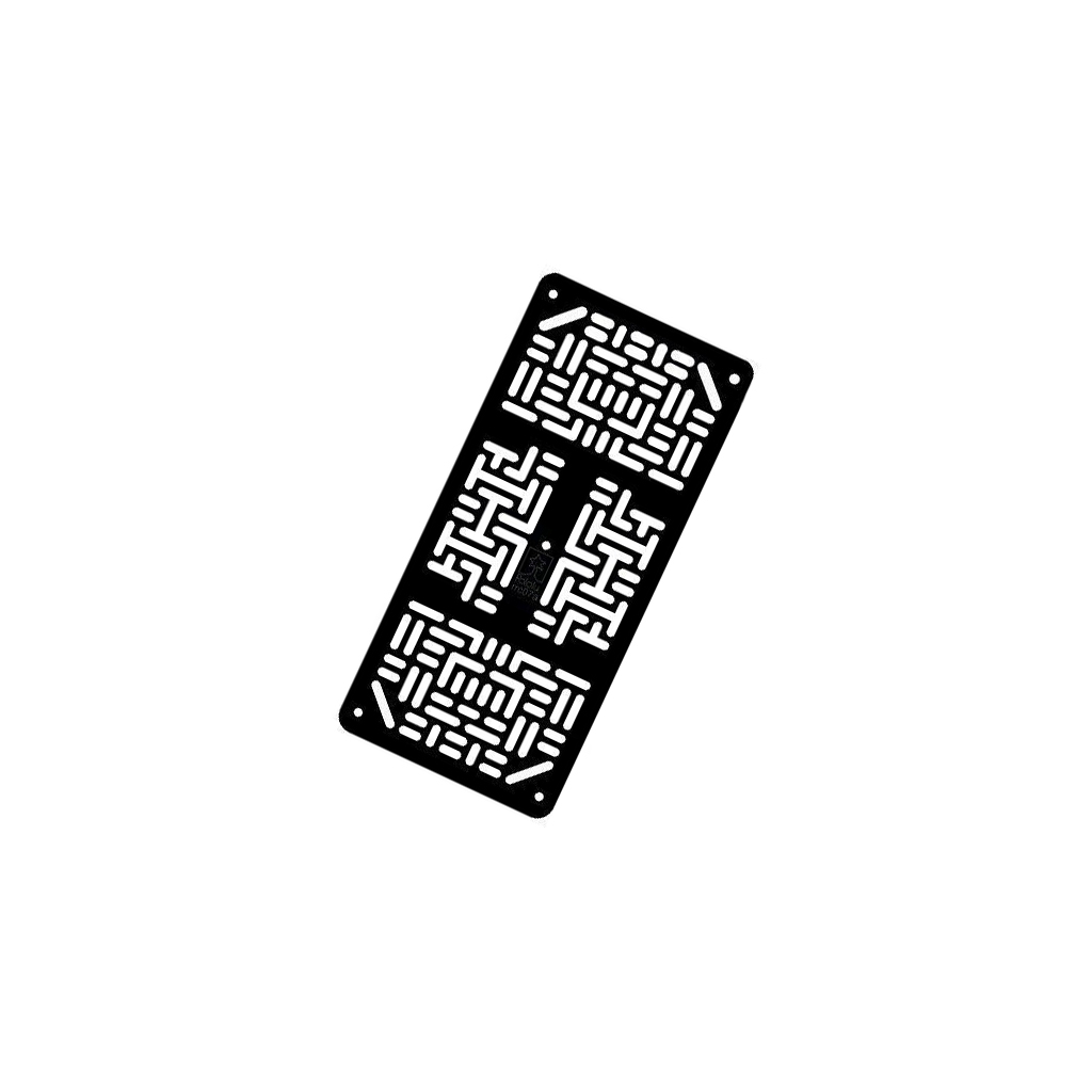Chassis; black; 172x80x3mm; acrylic | POLOLU-1531
