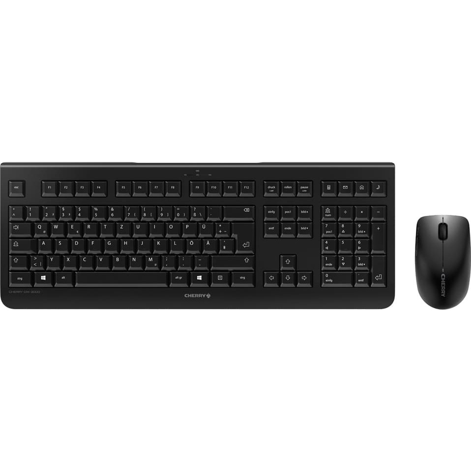 Cherry DW 3000 tastatūra Pele iekļauta