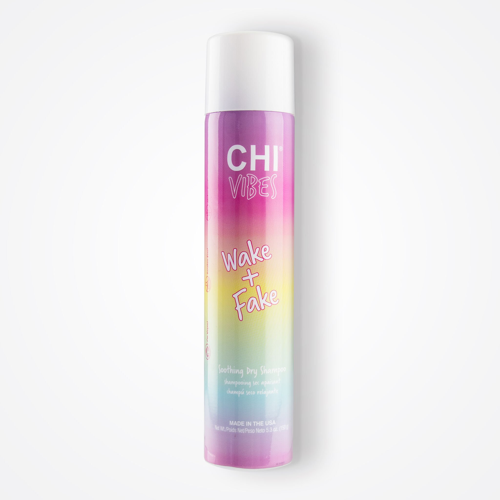 CHI Vibes Wake+Fake Nomierinošs sausais šampūns