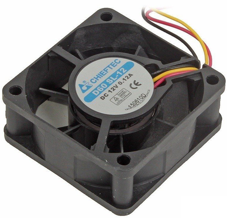 Chieftec AF-0625S Korpusa ventilators 60mm 2800rpm