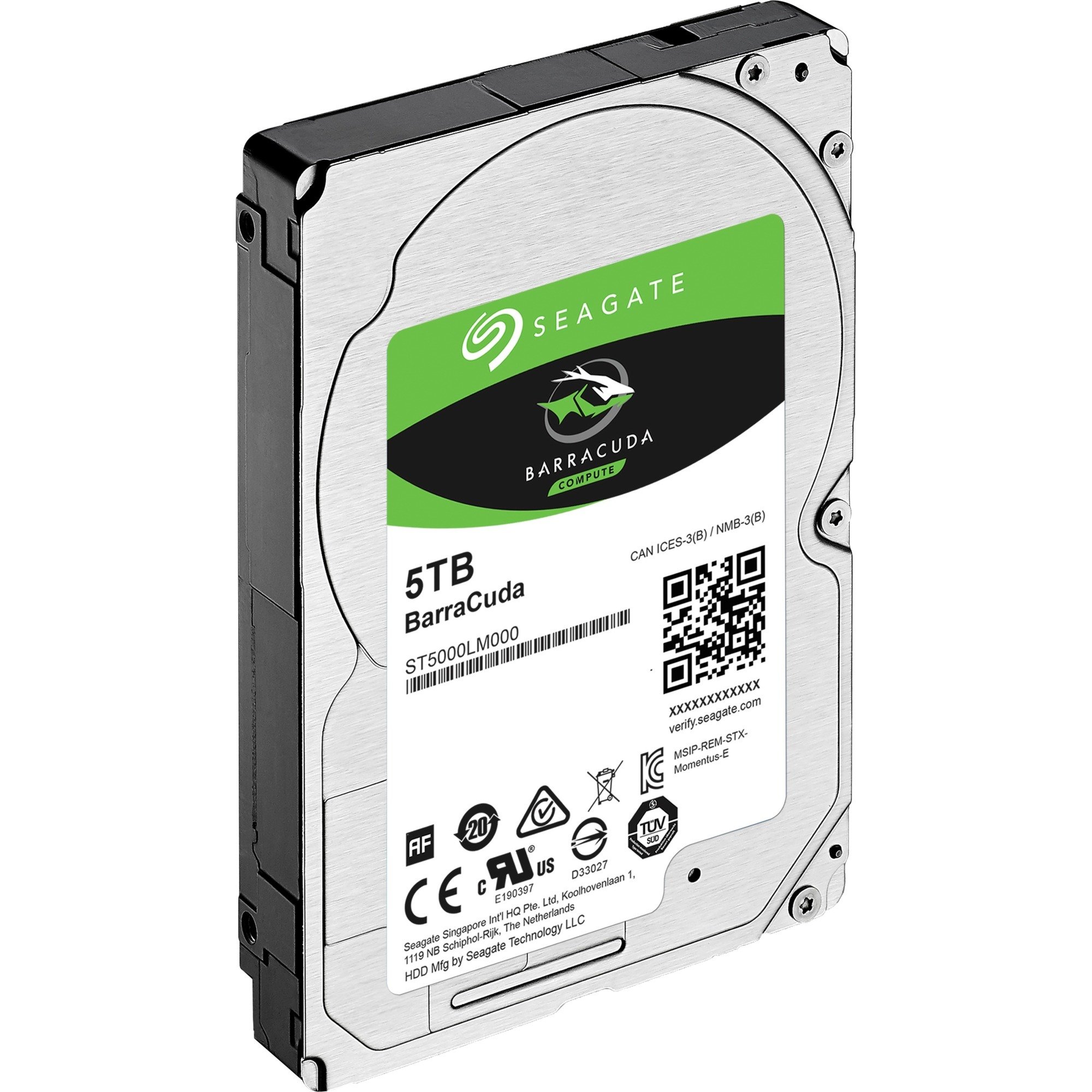Cietais disks Seagate BarraCuda 5TB 2