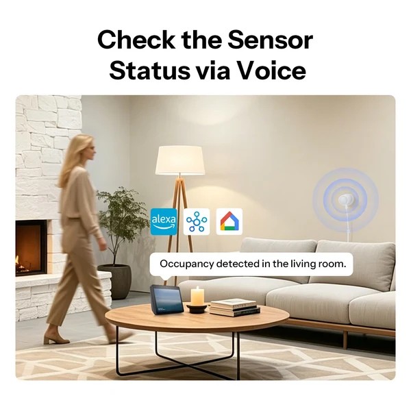 Cilvēka klātbūtnes sensors SNZB-06P24, 24 GHz