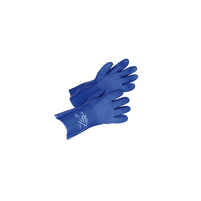 HAND 1A Cimdi gumijas biezi Softer