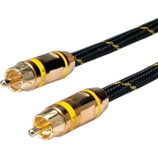 Cinch Cable, simplex M/M, yellow, 2