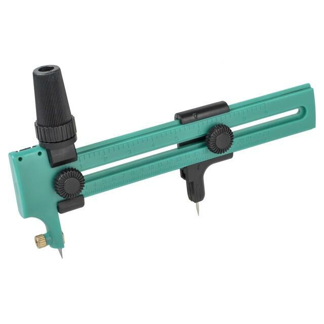 WOLFCRAFT Circle cutter; paper,leather; Equipment: