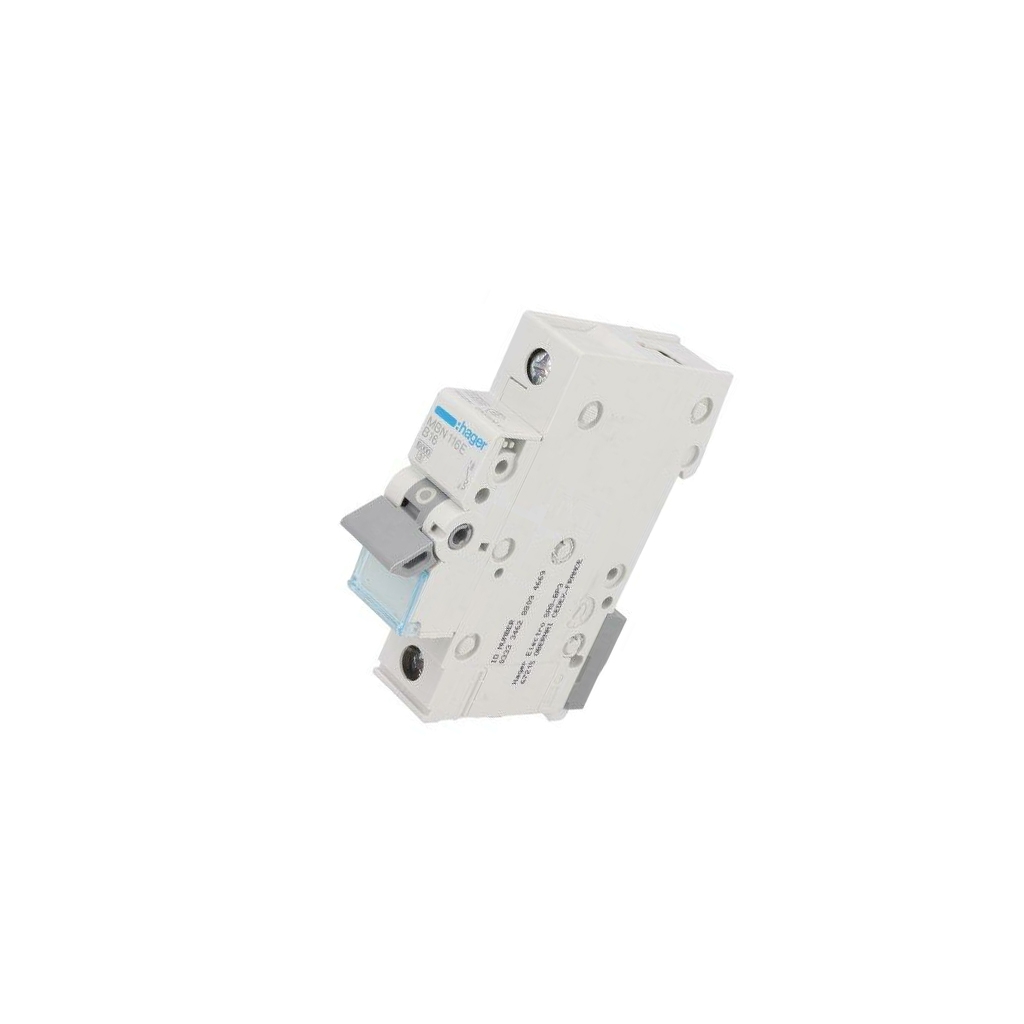 HAGER Circuit breaker; 230/400VAC; Inom: 16A