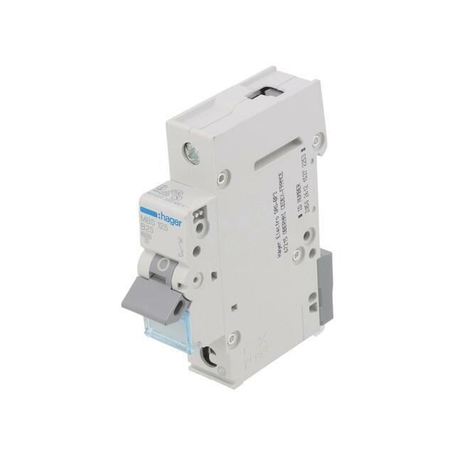 HAGER Circuit breaker; 230/400VAC; Inom: 25A