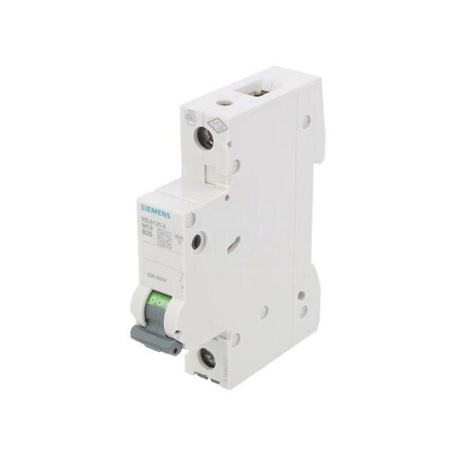 SIEMENS Circuit breaker; 230VAC; Inom: 25A
