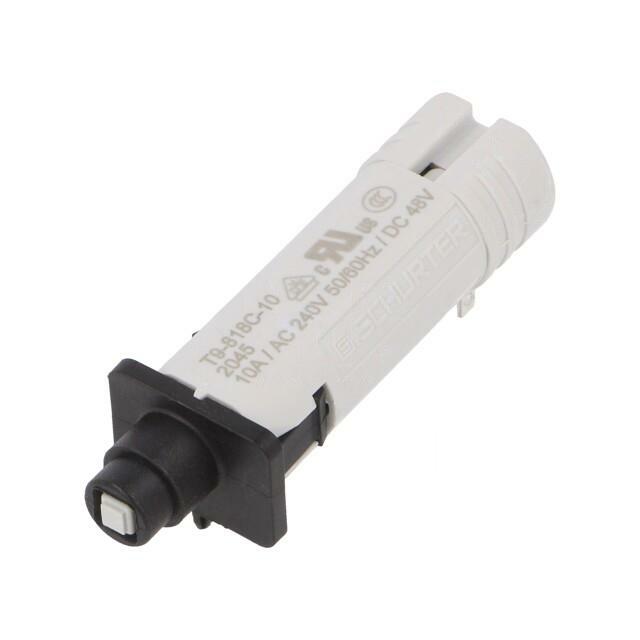 SCHURTER Circuit breaker; Urated: 240VAC; 48VDC