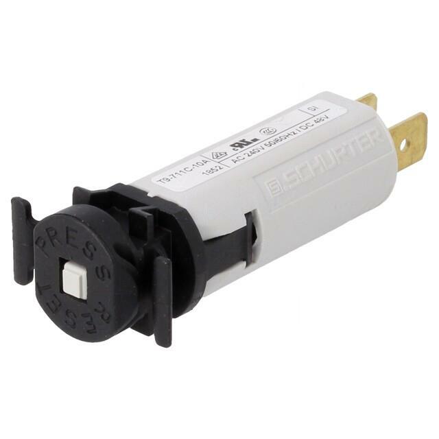 SCHURTER Circuit breaker; Urated: 240VAC; 48VDC
