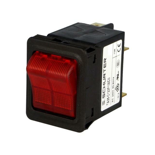 SCHURTER Circuit breaker; Urated: 240VAC; 60VDC