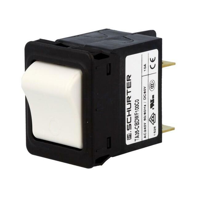 SCHURTER Circuit breaker; Urated: 240VAC; 60VDC
