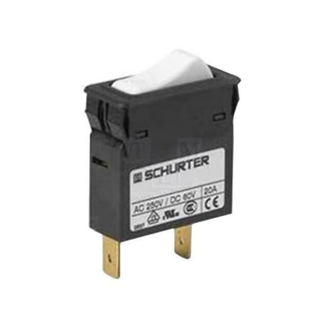 SCHURTER Circuit breaker; Urated: 240VAC; 60VDC