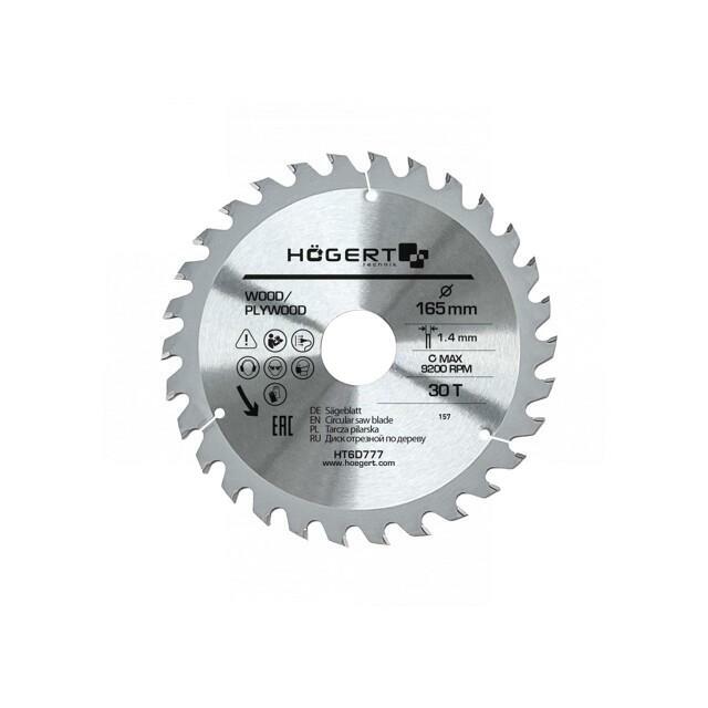 HÖGERT TECHNIK Circular saw; Ø: 165mm