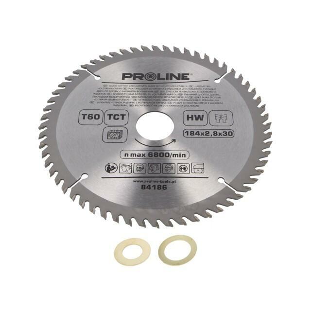 PROLINE Circular saw; Ø: 184mm; Teeth: