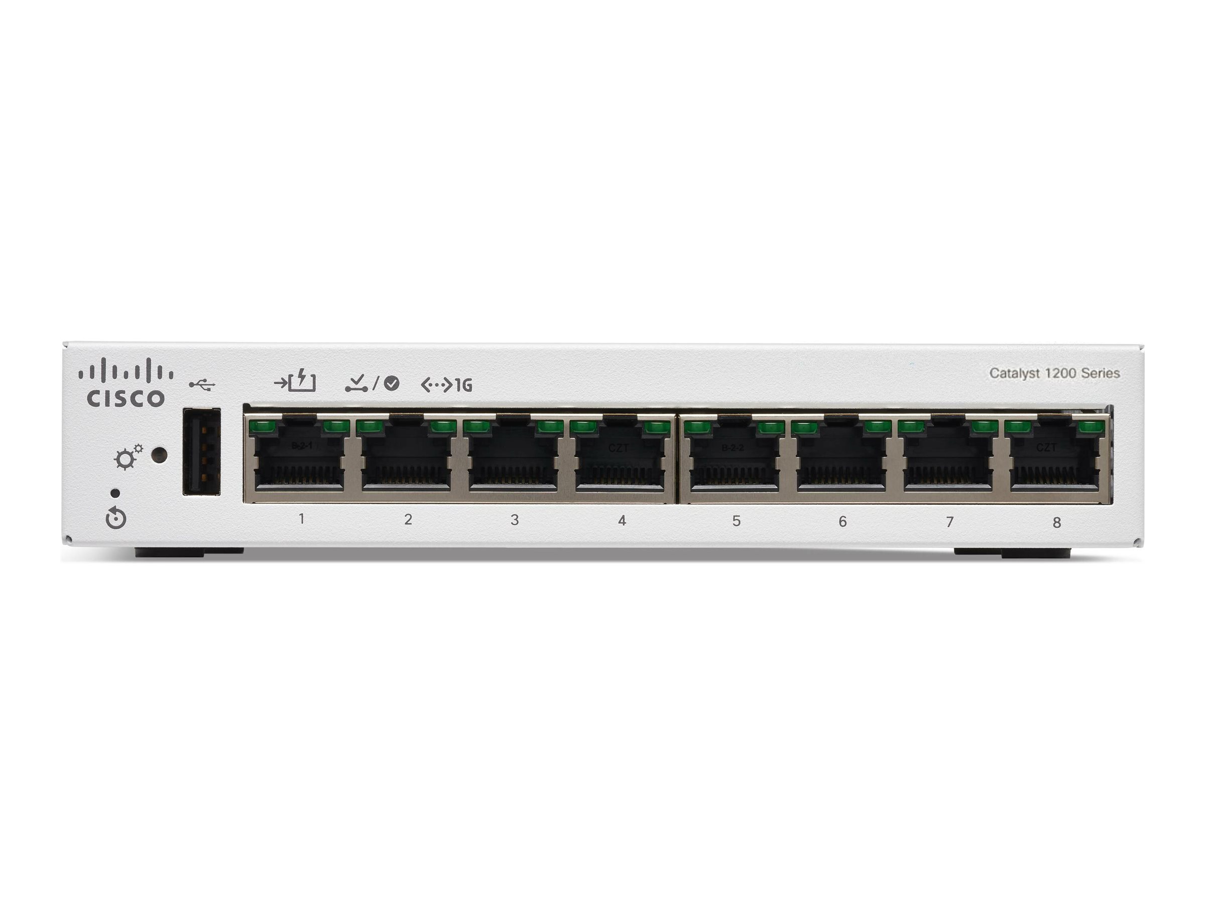 CISCO Catalyst 1200 8-port GE Desktop