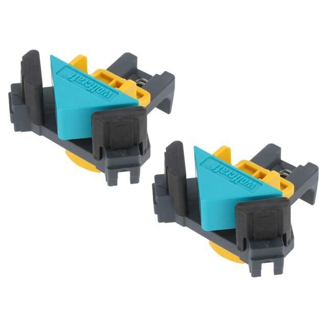 WOLFCRAFT Clamp; universal; angular; 10÷22mm; 2pcs