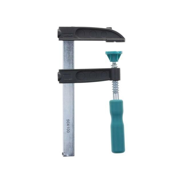WOLFCRAFT Clamp; universal; cast zinc; Grip