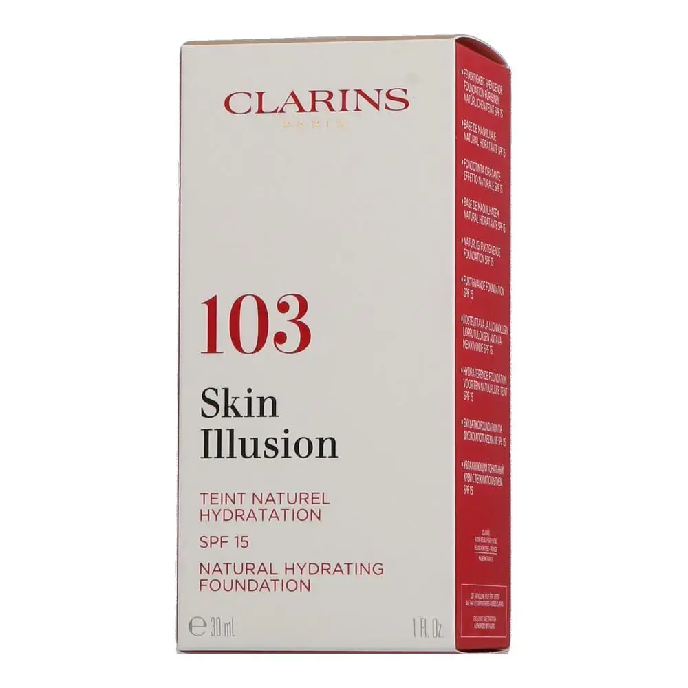 Clarins Skin Illusion Natural Hydrating Foundation