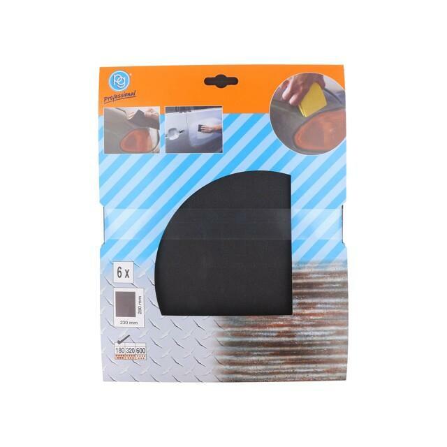 PG PROFESSIONAL Cleaning cloth: sandpaper; Granularity: