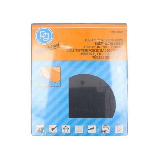 PG PROFESSIONAL Cleaning cloth: sandpaper; Granularity: