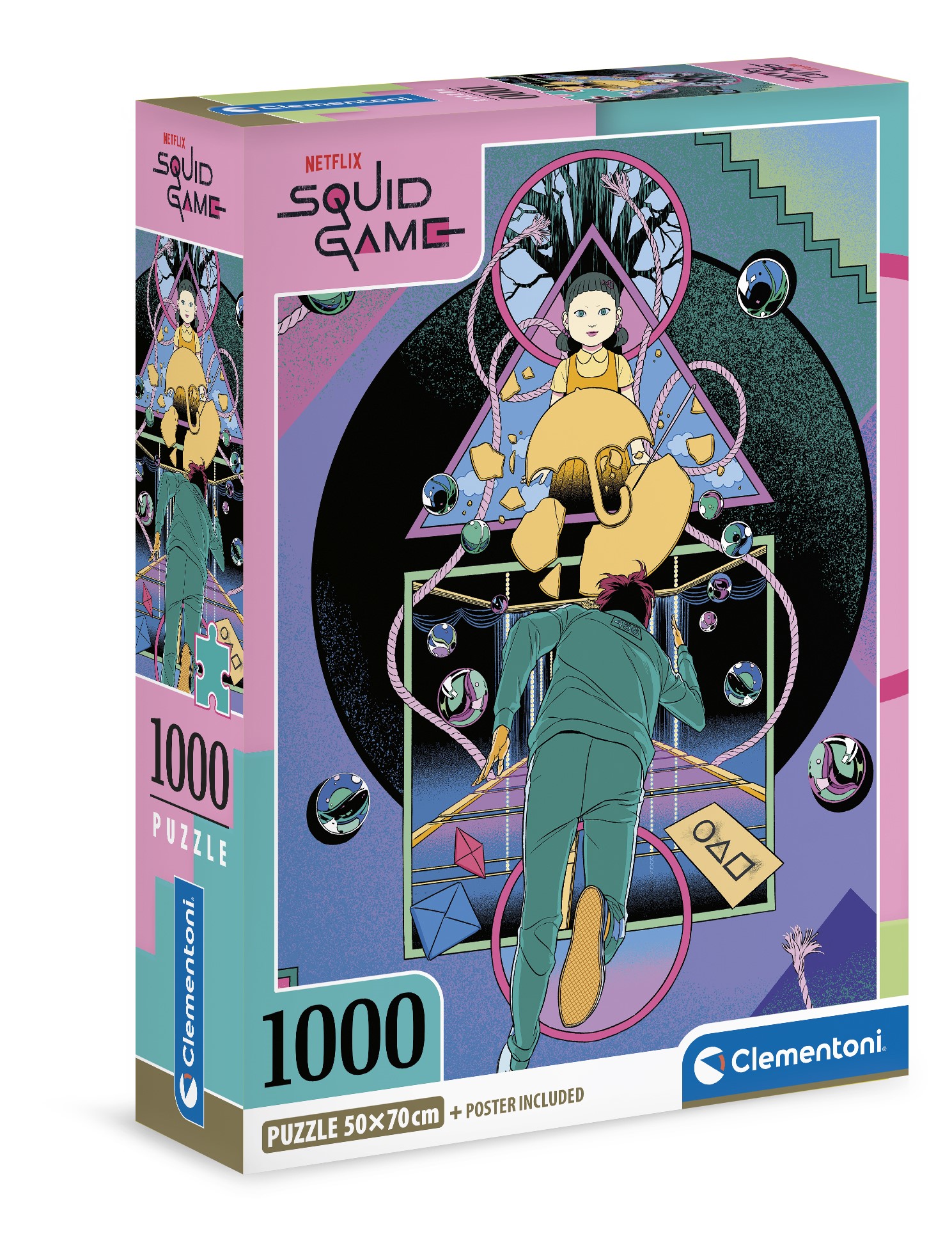 CLEMENTONI PUZZLE CLEMENTONI SQUID GAME puzle