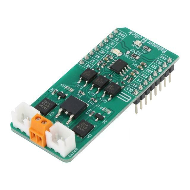 Click board; prototype board; Comp: MCP3202