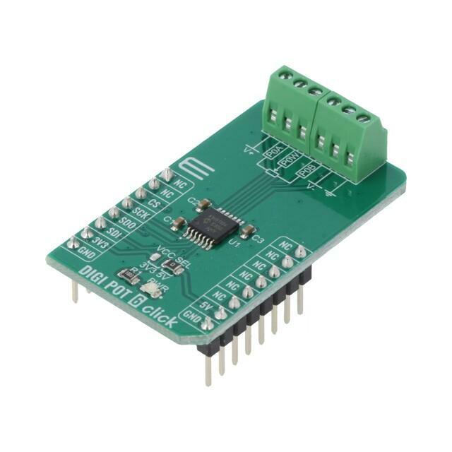 Click board; prototype board; Comp: MCP41HV51-104E/ST