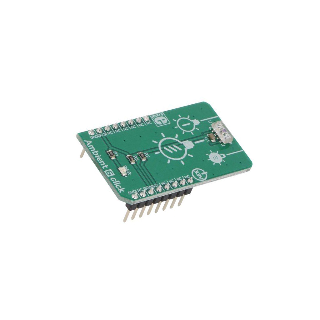 Click board; prototype board; Comp: VEML7700