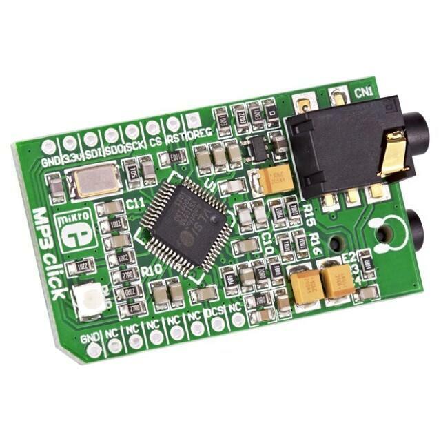 Click board; prototype board; Comp: VS1053