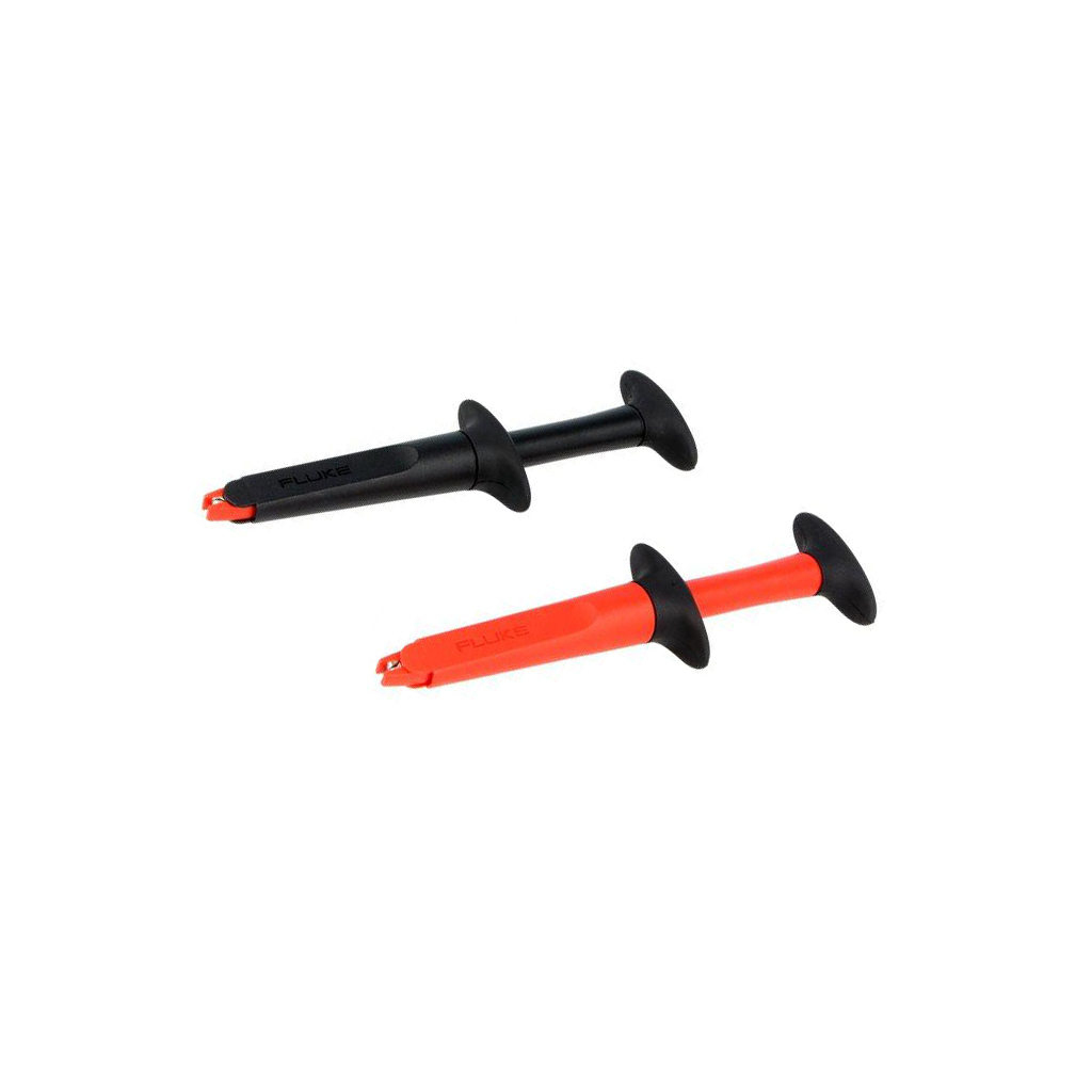 FLUKE Clip-on probe; crocodile; 10A; red
