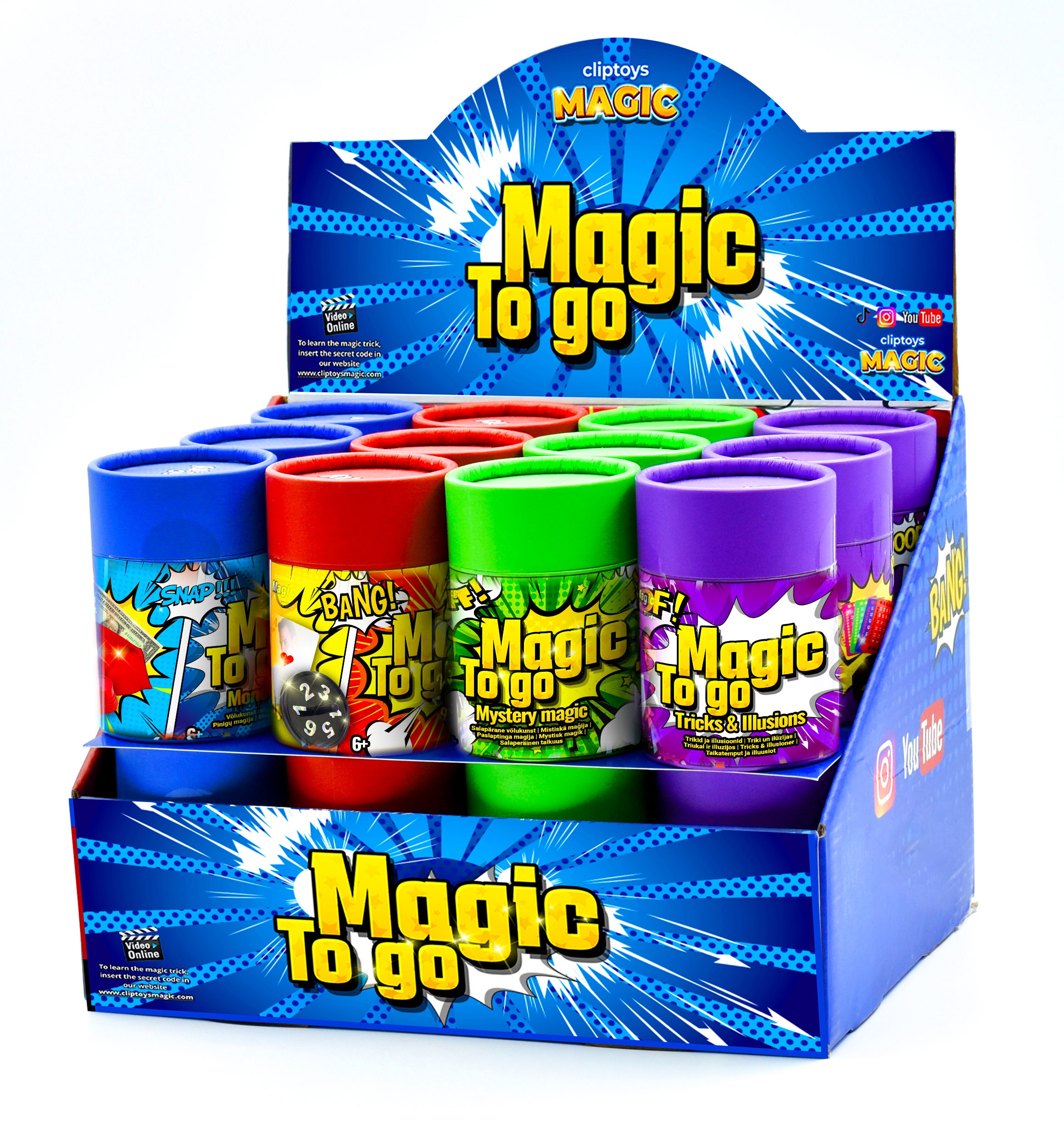 CLIPTOYS MAGIC Paņem maģiju līdzi |