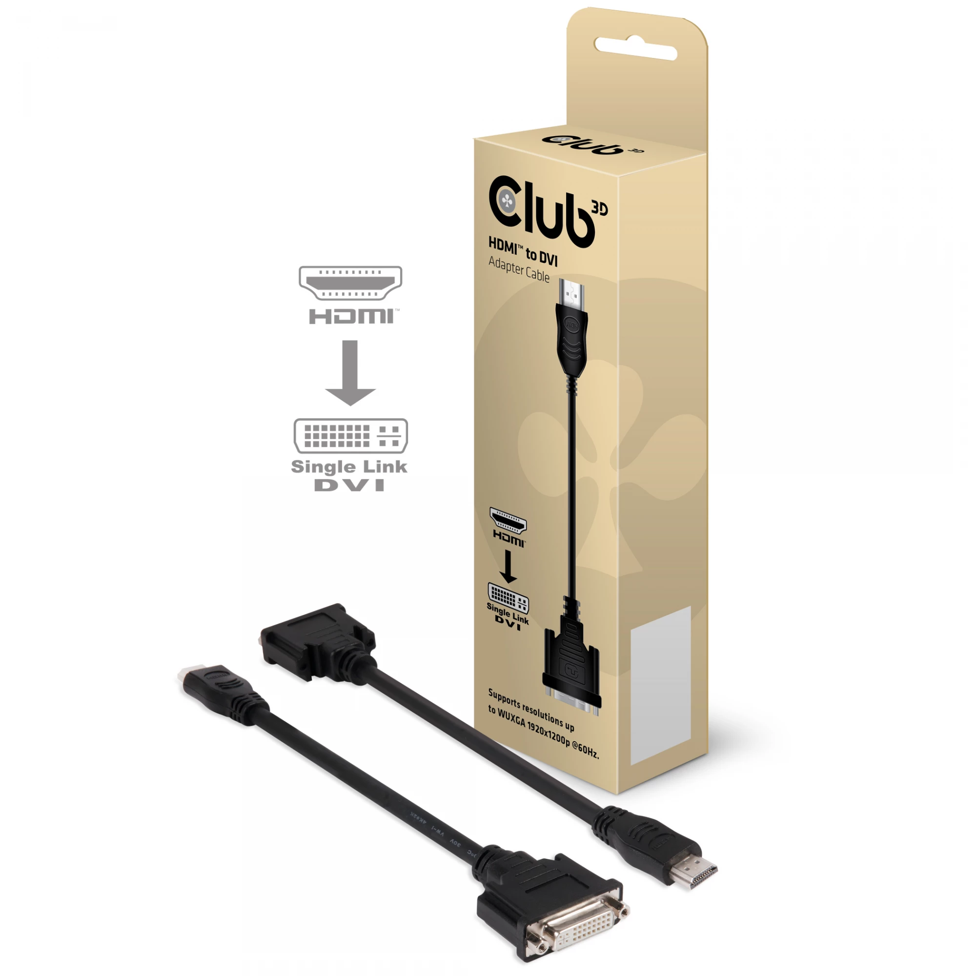 CLUB 3D I/O ADAPTER HDMI TO