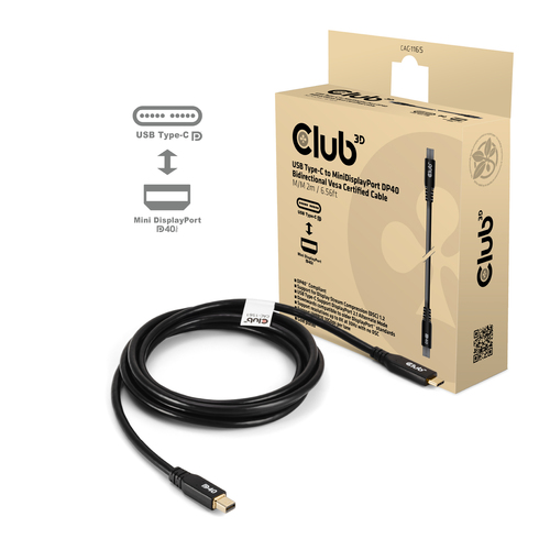 CLUB 3D CABLE USB-C TO MINI