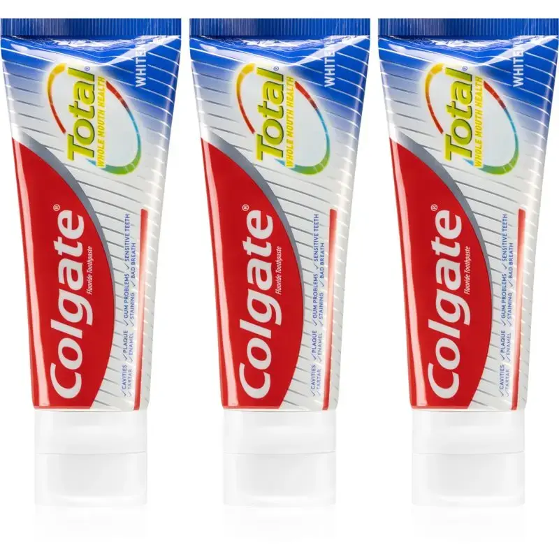 Colgate Total Whitening Trio Toothpaste -