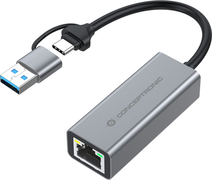 Conceptronic ABBY08G tīkla karte Ethernet 5000