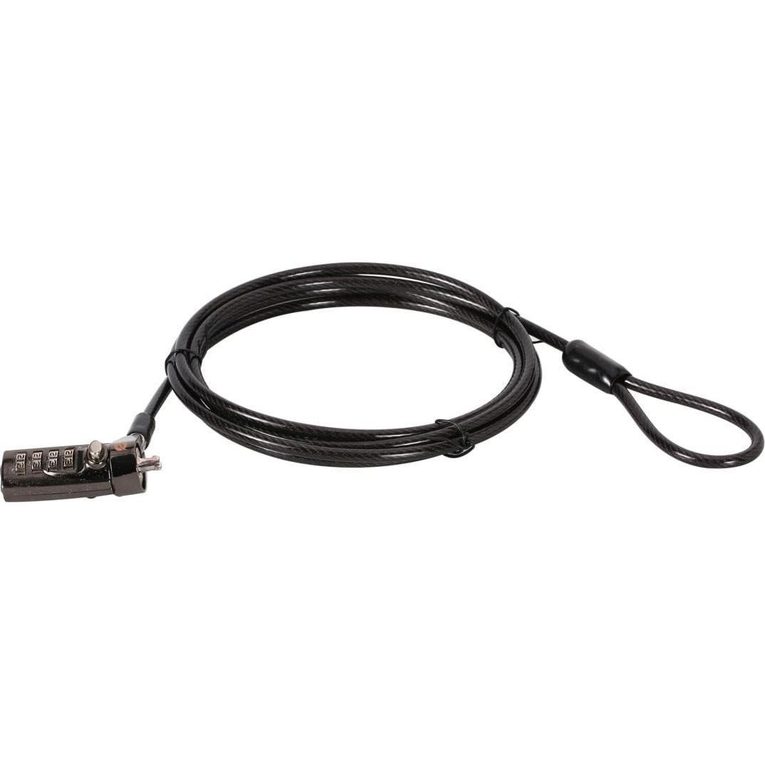 Conceptronic CUSTODIO01BN kabeļu slēdzene Melns 1