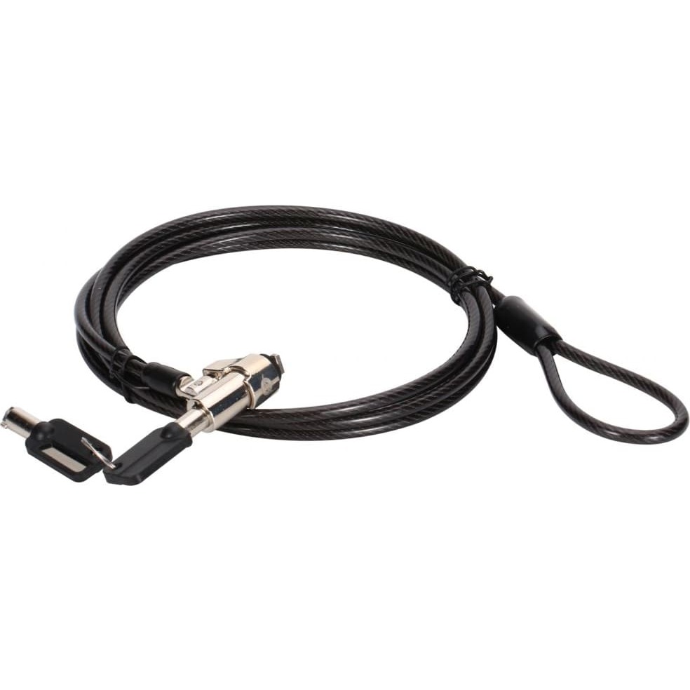 Conceptronic CUSTODIO02BS kabeļu slēdzene Melns 1
