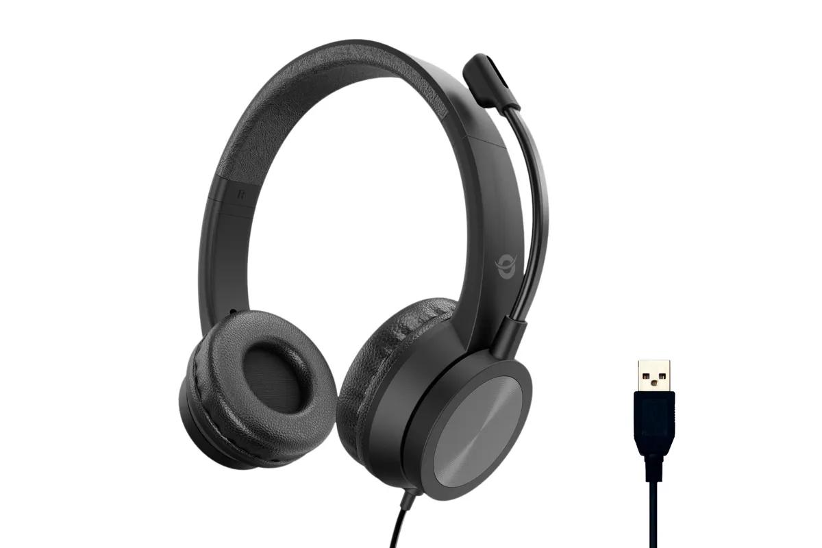 Conceptronic Headset USB-A Mikro,int.Bed