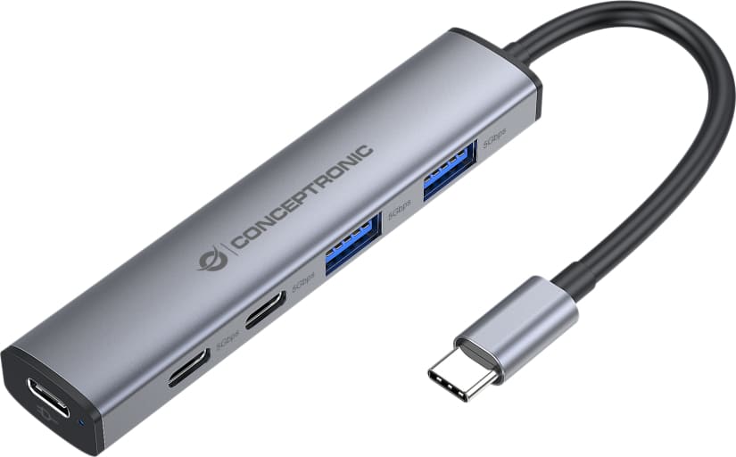 Conceptronic HUBBIES22G interfeisa centrmezgls USB 3