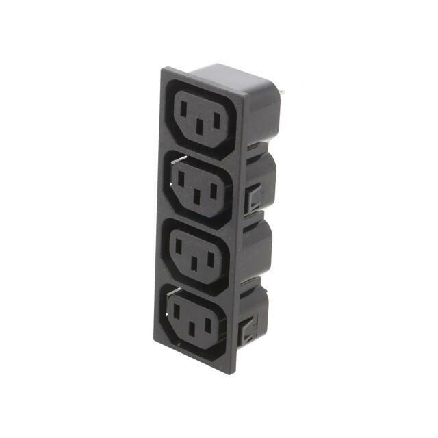 BULGIN Connector: AC supply; female; socket