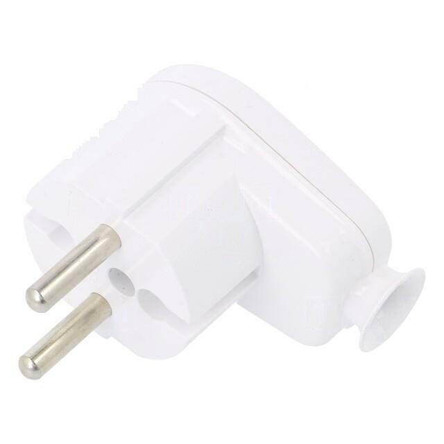 PLASTROL Connector: AC supply; male; plug